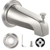 Universal Bathtub Tub Spout with Diverter, Fits 1/2" Slip-Fit Copper