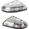 HECASA Mirror Turn Signal Light Housing Compatible with 2009-2018 Dodge