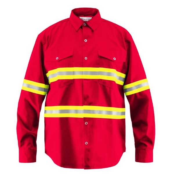 Premium High Visibility Hi Vis Reflective Safety Work Shirts -