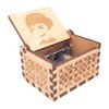Amelie Music Box Hand Crank Musical Box Carved Wooden,Play The