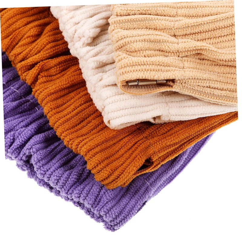 Healeved 4pcs Women Quilted Makeup Bag Lipstick Bag Portable Storage