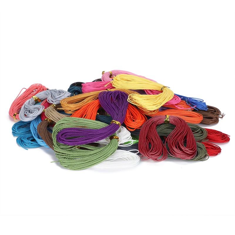Artificial Leather Waxed Thread Kit DIY String Rope for Making