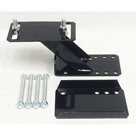 LIBRA Heavy Duty Trailer Spare Tire Wheel Mount Holder Bracket Carrier for 6 & 8 lugs Wheels - 27021 - 2 Day Delivery
