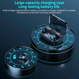 DAMIX M10 V5.3 BT/BLUETOOTH WIRELESS EARBUDS + CHARGING CASE ~WATERPROOF/TO