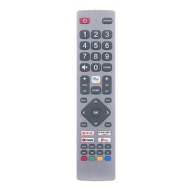 AULCMEET SHW/RMC/0134 Replacement Remote Control Compatible with Sharp 4K OLED Smart TV 50BL2EA,40BL2EA,40BL2KA 4T-C40BL2KF2AB 40BL3EA 50BL3EA 50BL5EA 55BL2EA 55BL2KA 4T-C55BL2KF2AB 55BL3EA 55BL3EA
