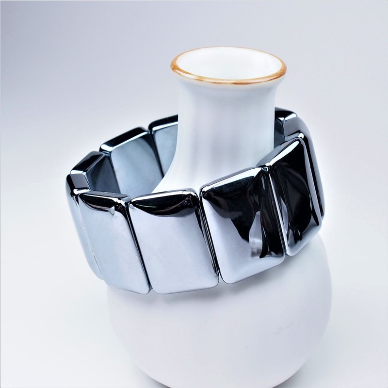 Terahertz Bracelet for Women Men Relieve Stress Eliminate Fatigue Rectangle
