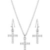 Montana Silversmiths Unwavering Cross Jewelry Set - JS4543