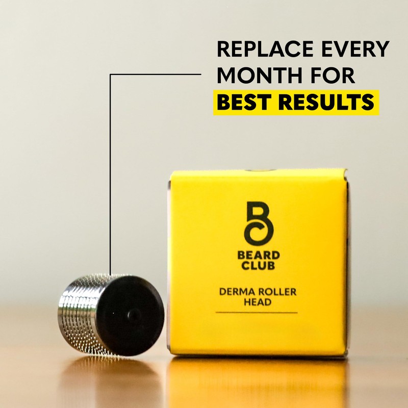 The Beard Club Derma Roller Replacement Head - 0.3mm Titanium