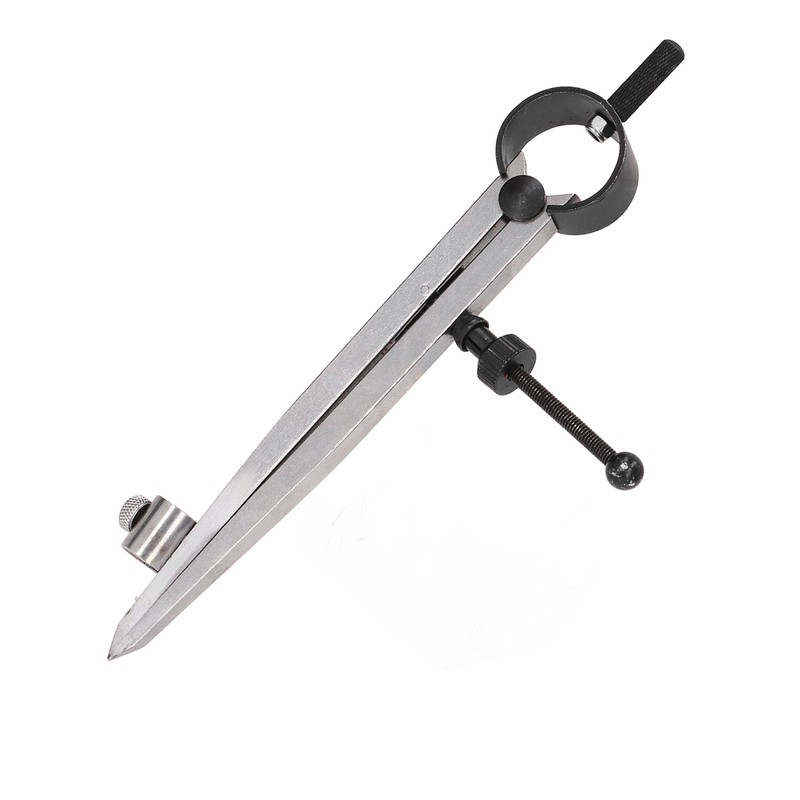 Wing Divider Gauge Carbon Steel Adjustable Angle Lockable Scribing Tool
