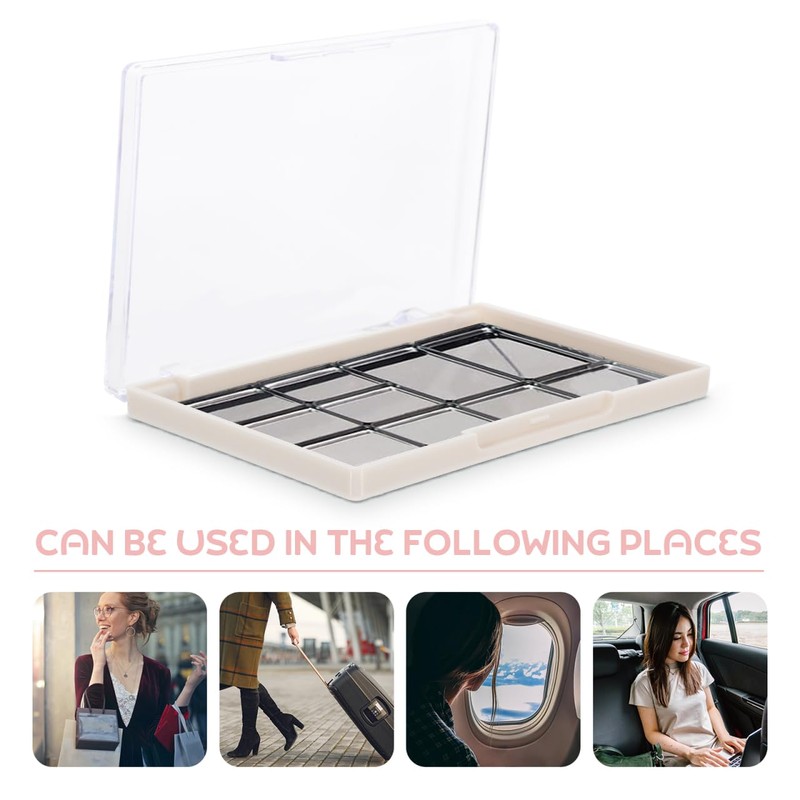 Healvian 5pcs Makeup Plate Magnet Palette Makeup Magnet Makeup Board