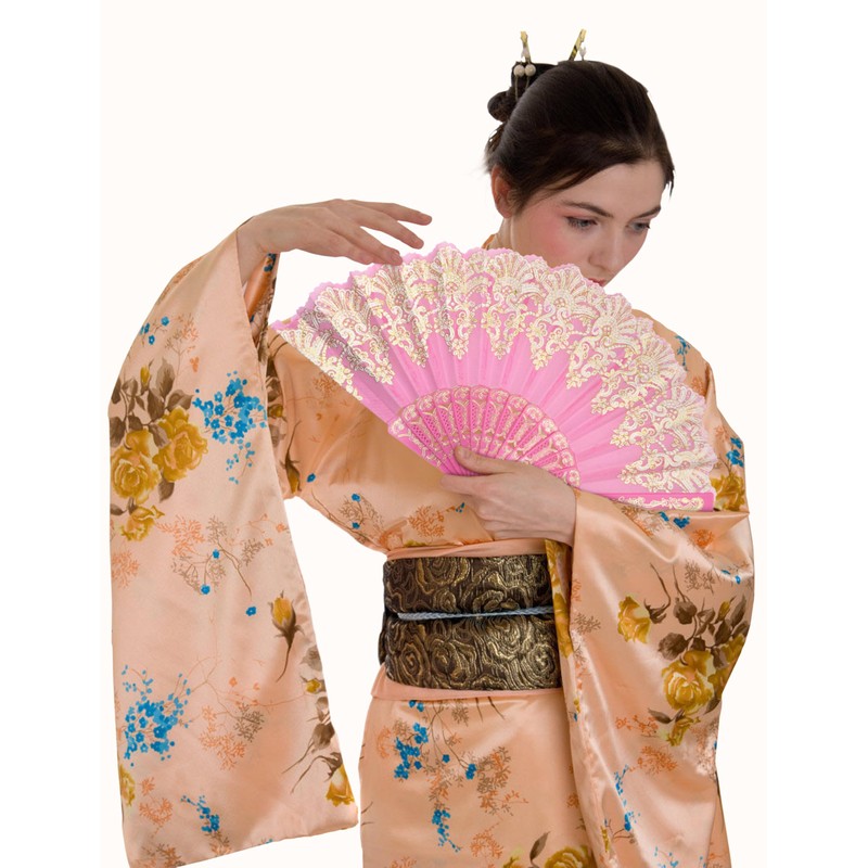 EOSAU Handheld Chinese Folding Fan Hand Fans for Women Foldable