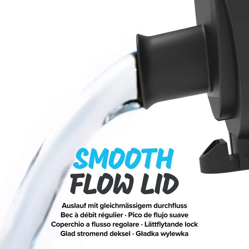 Ion8 Leak Proof Slim Water Bottle, Surf Green, 500 ml