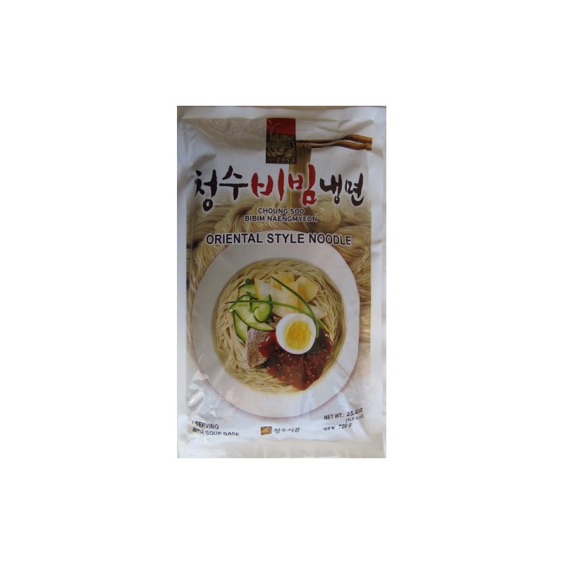 Choung Soo Bibim Naeng Myeon, Oriental Style Noodle (Waterless Noodle),