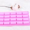 AIBOYA 20 Cavity Rectangle Silicone Candy Molds For Candy Chocolate