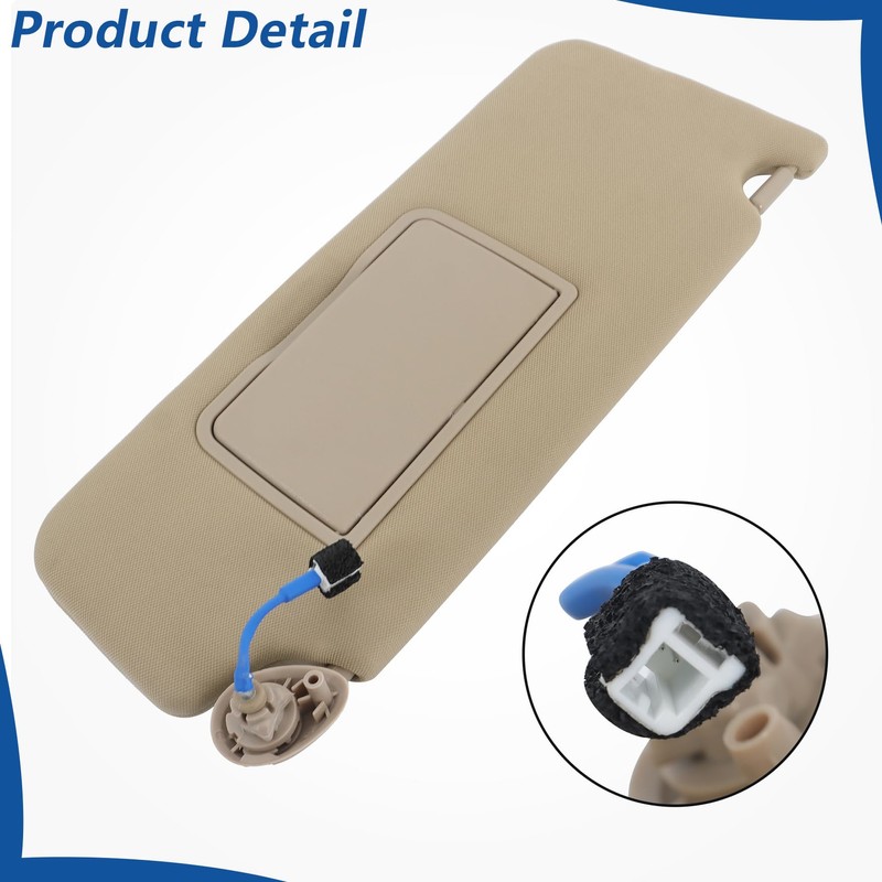 WFLNHB Sun Visor Driver Side and Passenger Side with Mirror