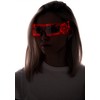ASVP Shop Cyberpunk LED Visor Glasses - Perfect For Cosplay