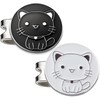 Adhere Golf Marker Base Set Logo Ball Mark Cute Cat