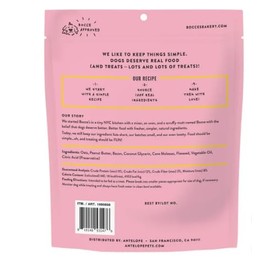 Boccces Bakery Bac'n Nutty Dog Treats - Peanut Butter & Bacon 2 LBs (Larger Size) - Simple Ingredients; Wheat-Free; Baked in The USA.
