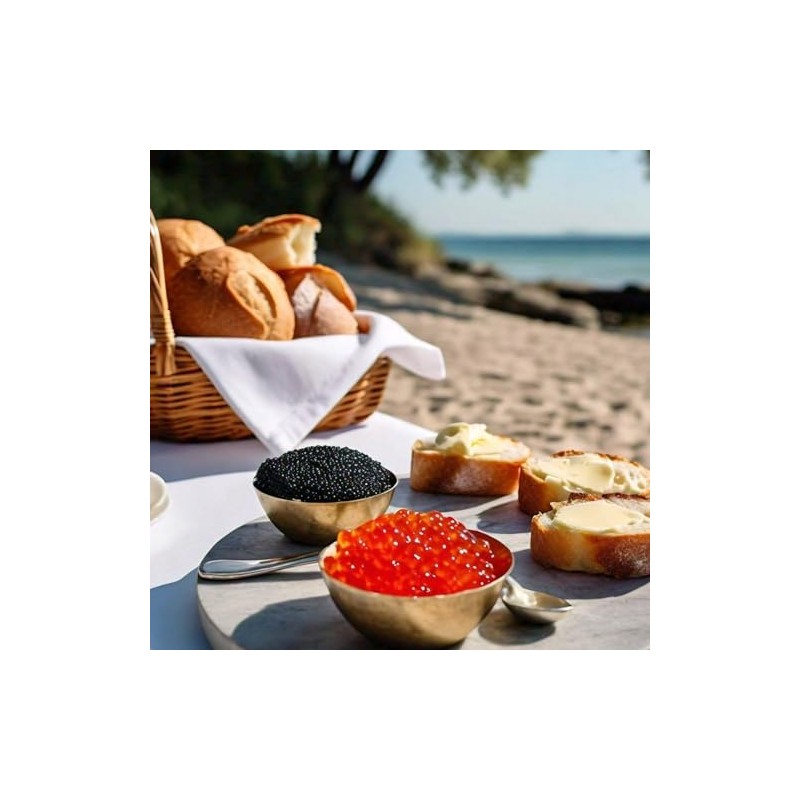 Pacific Secrets Truffle Vegan Black Caviar | Seaweed | No-Fish