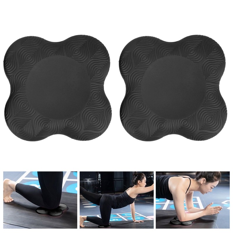 2pcs Yoga Knee Pads Support Cushion Mats Wrist Elbow Protective