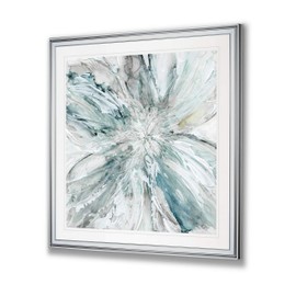 Renditions Gallery 404681616SF Soft Blossom Burst -Framed Giclee Print 16X16 Multi-Color