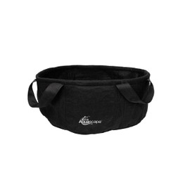 Aquascape Heavy Duty Aquatic Plant Pot with Handles, Non-Woven Geotextile, 16 inch Dia (40.6 cm), Black 47004