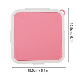Sandwhich Containers, Portable Sandwiches Storage Box Reusable Sandwich Food Storage Containers Sandwich Box For Kids Adults(Red)