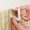 Black Duck Brand Plastic Tablecloth Clamp Holders - Spring-Loaded Clips