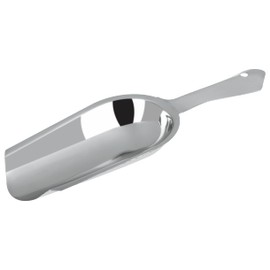 Garden Of Arts Stainless Steel Ice Scoop,Ice Picker,Popcorn Scoop,Atta Scoop/Shovel Kitchen Scoop Heavy Duty,Dishwasher Safe (1Pack, Silver)