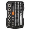 Mini Ratchet Wrench Kit Slot Star Cross Hex Screwdriver Bit