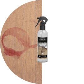WOCA Denmark Wood Stain Remover – Water-Based Cleaner for Indoor Wood Furniture, Cabinets, Floors & Butcher Block, 250ml