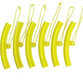6pcs Car Rim Protector 150mm Length Protective Cover Rim Auto Tire Rim Cover Tire Removal Edge Universal Wheel Tire Protector for Auto Motorcycle Motorcycle