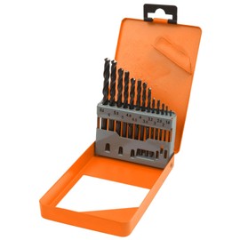 BOYMA 13pcs Metal Drill Bit Set - 1.5mm-6.5mm HSS DIN338 Twist Drill Bit for Iron - Metal Drill Bit Set