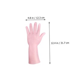 FOMIYES Elastic Long Moisturizing Gloves for Hand Protection Slip Design for Softening Dry Cracked Skin for Care and Skin Hydration