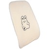 Car Back Support Cute Cartoon Style Skin Friendly Berber Fleece