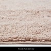 HOMESCAPES Spa Supreme Bath Mat, Stone, Very Heavy 1800 GSM,