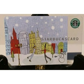STARBUCKS CARD 2005 " CITY SKATE " VHTF~ OLD LOGO  RARE  NO VALUE