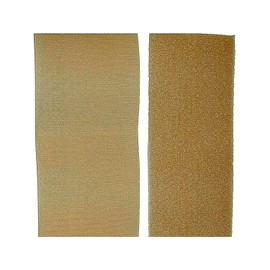 Tiras de gancho y bucle para coser de 2 x 4 pulgadas, color beige, juego de 10 pares de correas de cierre resistentes no adhesivas, ideales para ropa, bolsos, zapatos, equipo militar, uniforme de