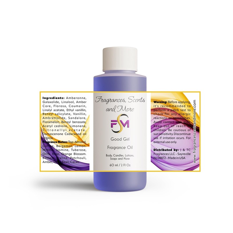 Good Girl Fragrance Oil - 2 Fl Oz Plastic Bottle