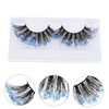 FOMIYES 3sets Elegant Sequins Eyelashes Realistic False Lashes for Party
