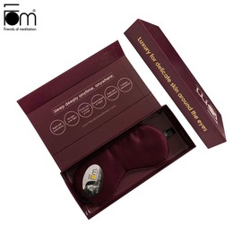 Super Smooth Sleep Mask, Eye Mask and Blindfold 100% Mulberry Silk with Premium Box for Men and Women