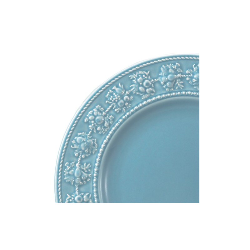 Wedgwood 58950101041 Festivity Blue Plate, 10.6 inches (27 cm), Wedding