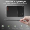 Slim Wallet Tracker Card for Android, Wireless Rechargeable Bluetooth Smart