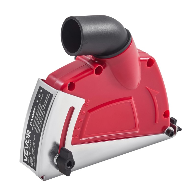 VEVOR Cutting Dust Shroud for Angle Grinders, Universal 4-5 in