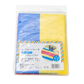 Asahi Koyo Leisure Sheet, Striped, For 2 - 3 People, For 1 Tatami Mat, 35.4 x 66.9 inches (90 x 170 cm), Simple, Classic, 1 Sheet