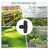M METERXITY 20-Pack Drip Irrigation Barbed Locking Tubing Fittings, 3/8