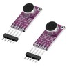 GERUI 2 Stück MAX9814 AGC Microphone Amplifier Board Compatible with