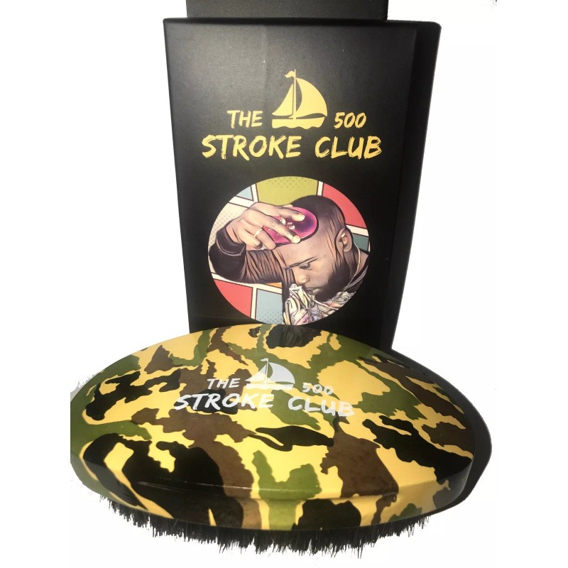 500 Stroke Club Wave, Brush, Curve Brush, Hair Brush Med