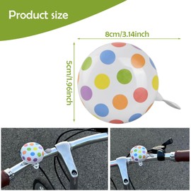 Children's Bicycle Bell with Crisp Sound, Bicycle Bell, Girls' Bell, Balance Bike Boys, Bike Bell Kids for Bicycle, Scooter, Tricycle, Balance Bike