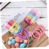 IWOWHERO 2pcs Assorted Nylon Hair Bands for Women Elastic Hair